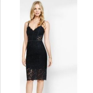 Black sheath dress from express. Size 2